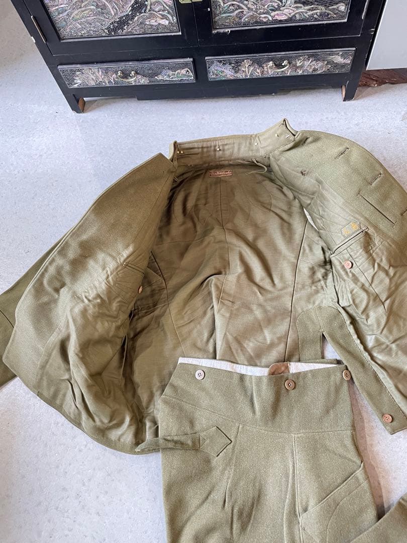 実物　日本陸軍　軍衣