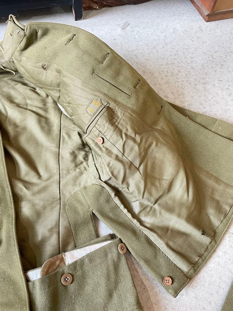 実物　日本陸軍　軍衣