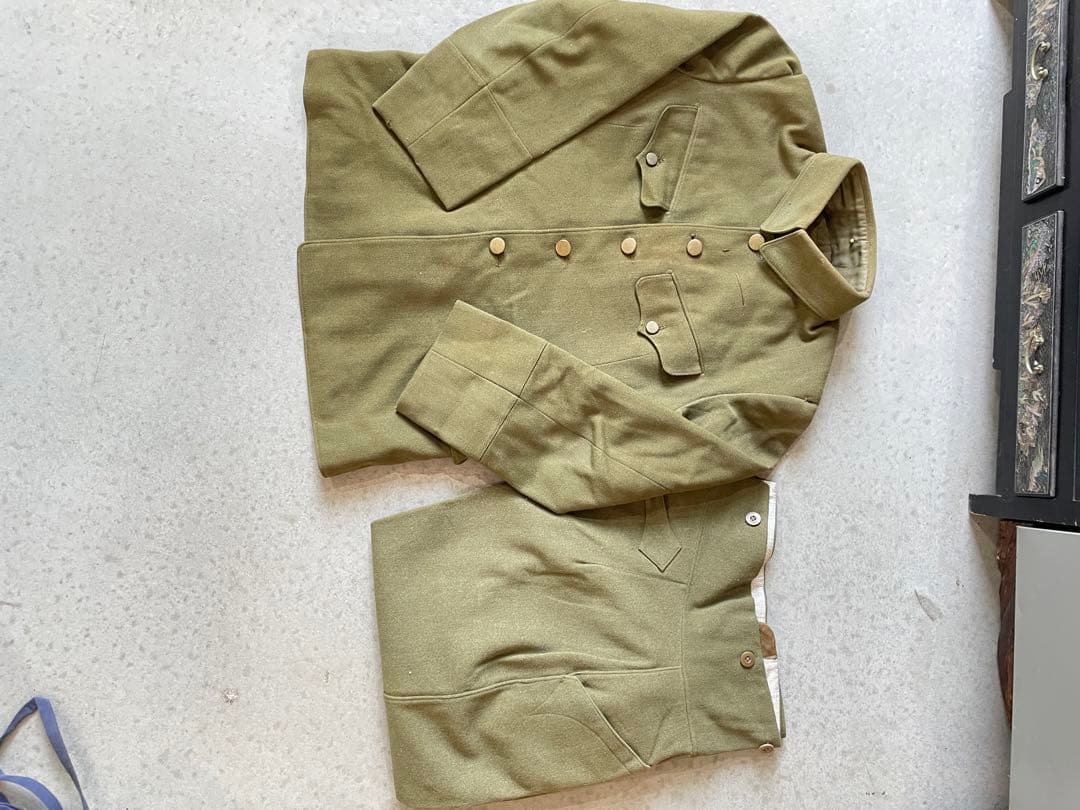 実物　日本陸軍　軍衣