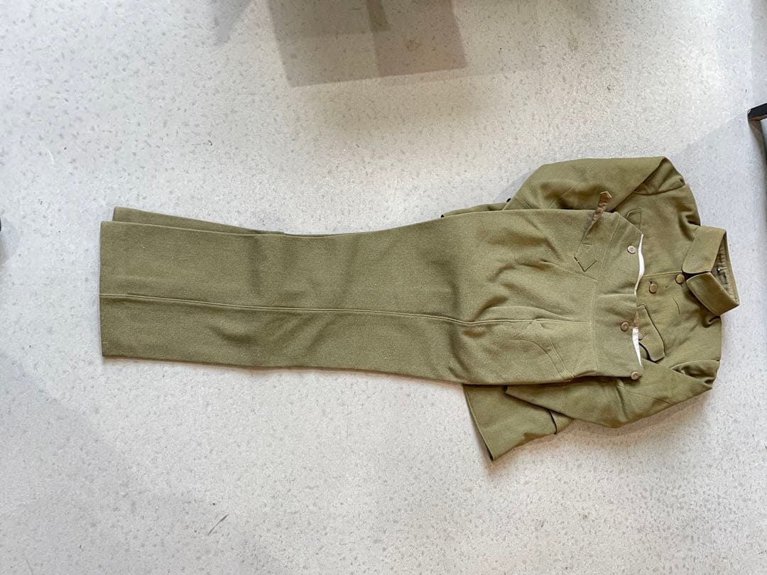 実物　日本陸軍　軍衣