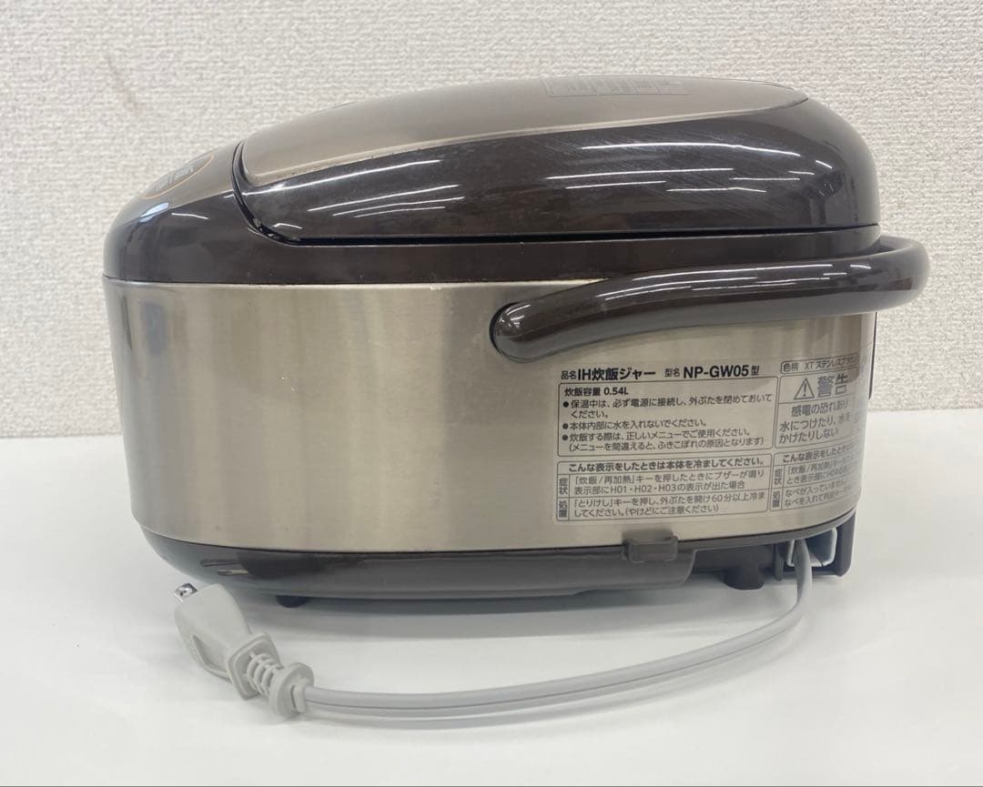ZOJIRUSHI 象印 IH炊飯器 3合炊き NP-GW05 2021年製