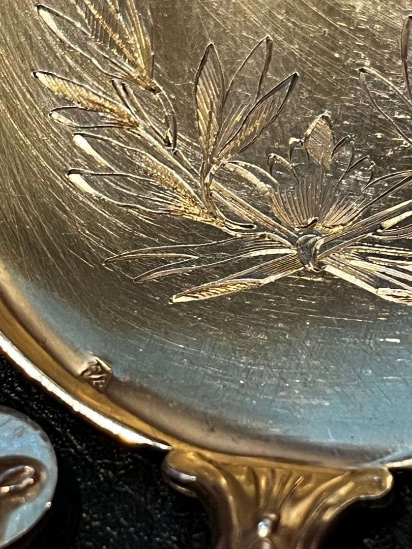 ピュイフォルカ　純銀製　950製 スターリングシルバー　大きなサーバー　アイス