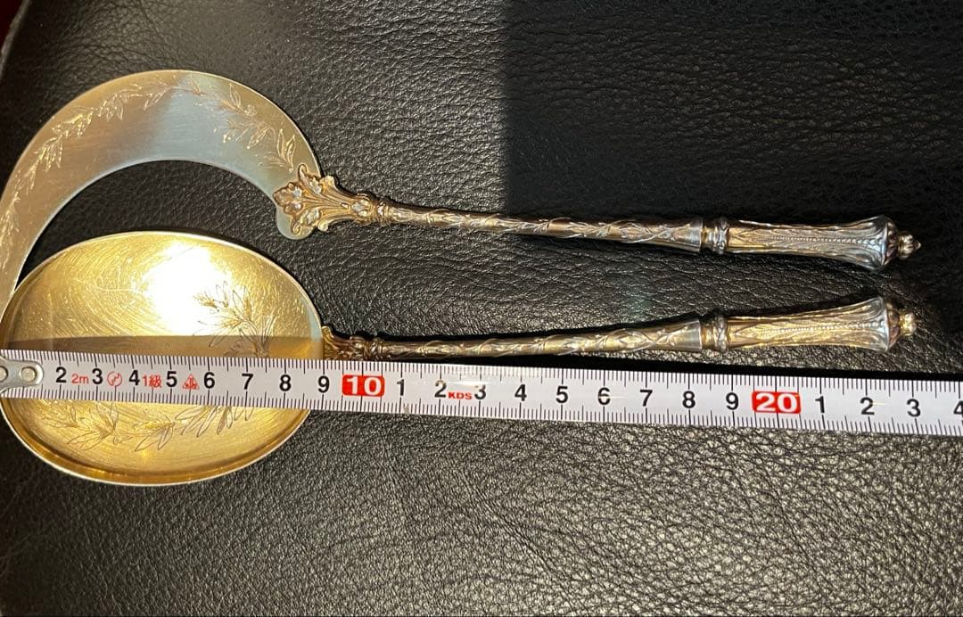 ピュイフォルカ　純銀製　950製 スターリングシルバー　大きなサーバー　アイス