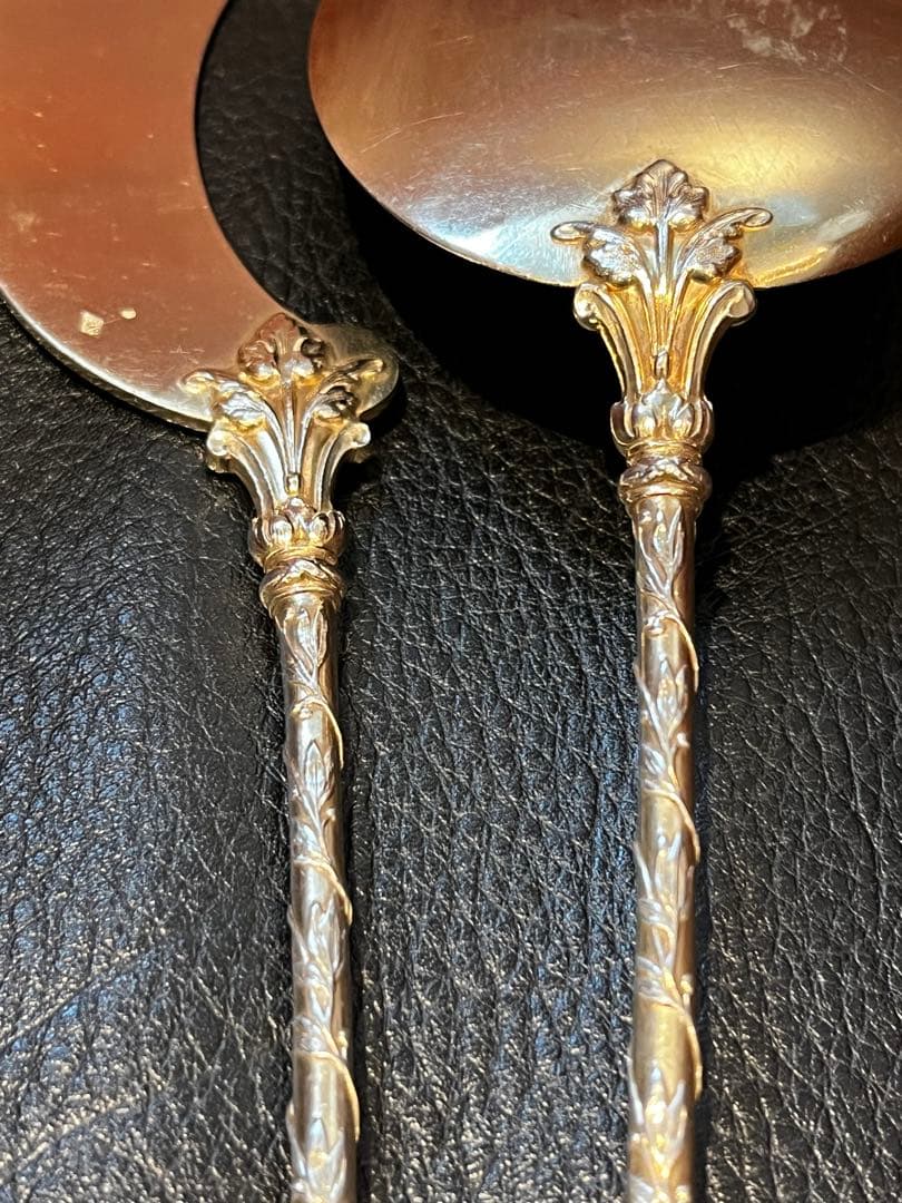 ピュイフォルカ　純銀製　950製 スターリングシルバー　大きなサーバー　アイス