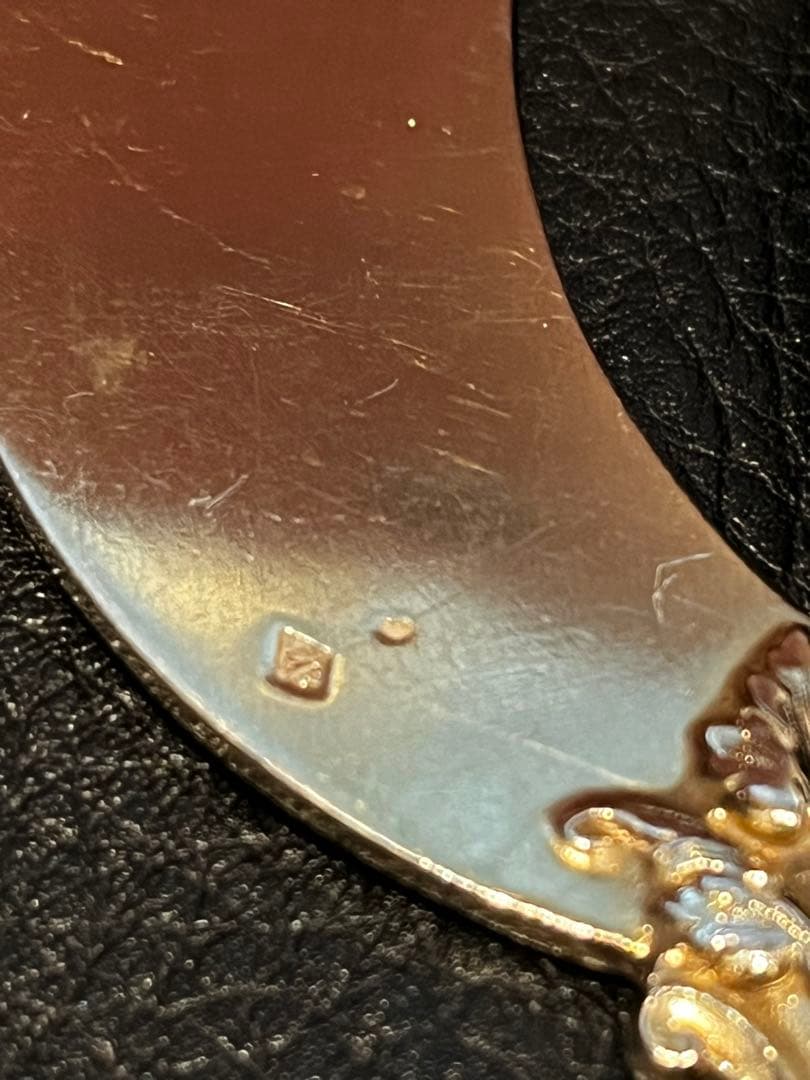 ピュイフォルカ　純銀製　950製 スターリングシルバー　大きなサーバー　アイス