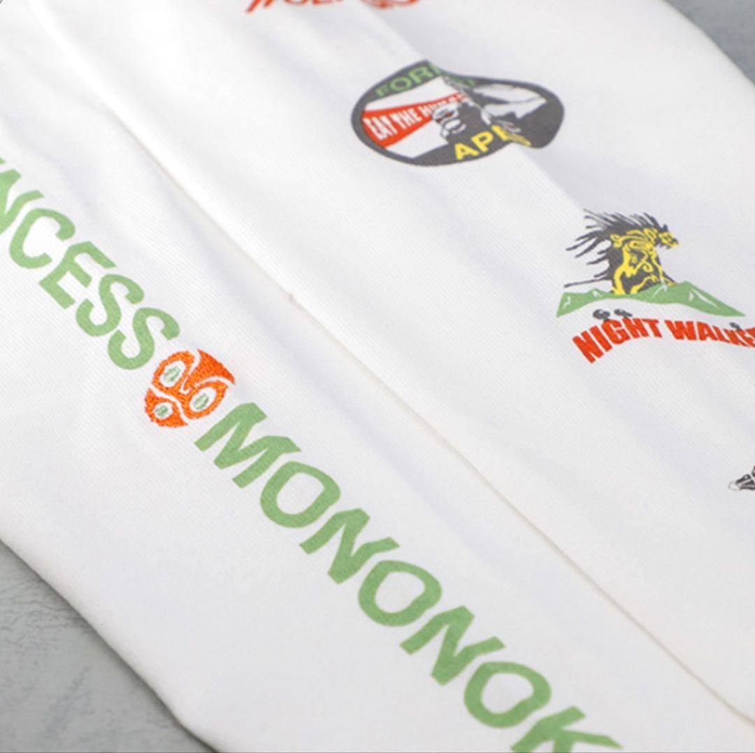 ジブリ　GBLもののけ姫　ロングスリーブTシャツ　シシ神　男女兼用どんぐり共和国