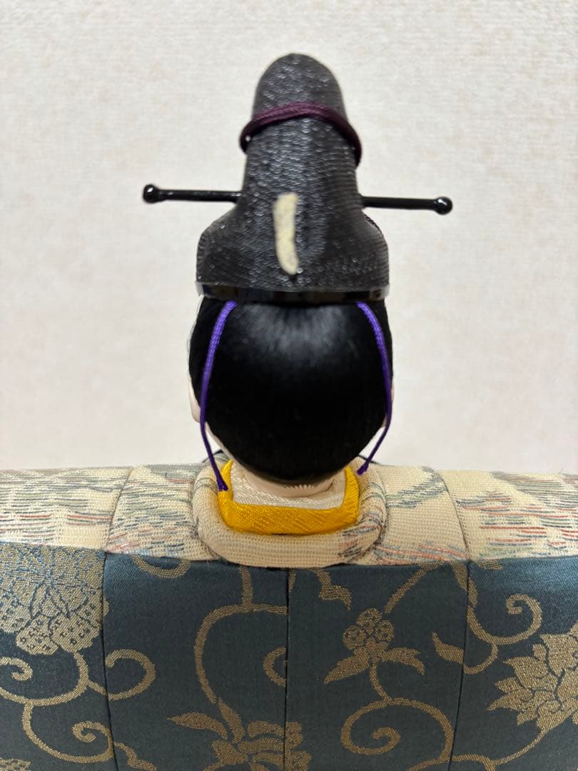 雛人形 立雛　真多呂人形　富士山　伝統的な雛祭り　桐箱入り