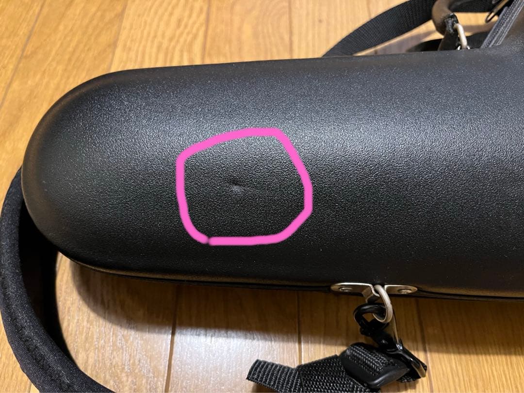 セルマー　アルトサックス用 パックケース　黒