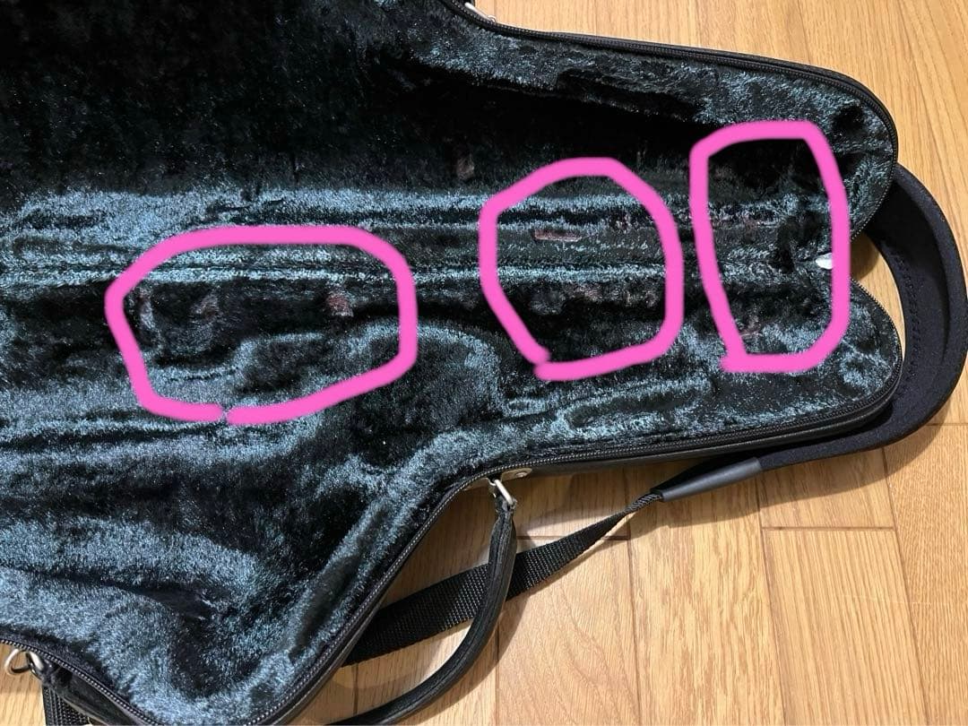 セルマー　アルトサックス用 パックケース　黒