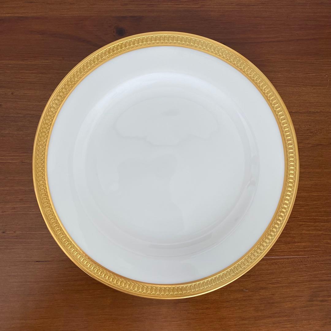 大倉陶園 クラウン エンボス デザート皿 プレート 20cm 2枚