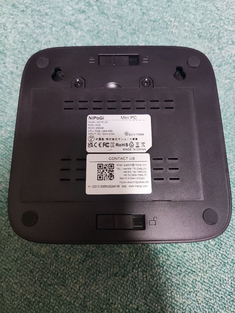 ト*ト様 NiPoGi ミニPC 8GB 256GB N95 windows11