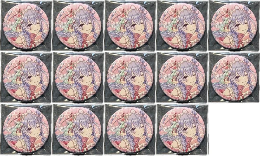 アイドルマスターシャイニーカラーズ 鈴木羽那 カウントダウンラブ 缶バッジ