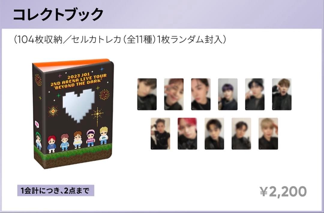 【まとめ売り】JO1 BTD バッグ タオル トレカホルダー コレクトブック