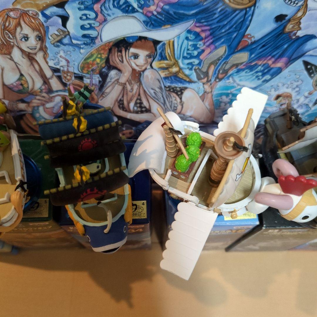 ワンピース　ワーコレ　海賊船　ルフィセンパイ号