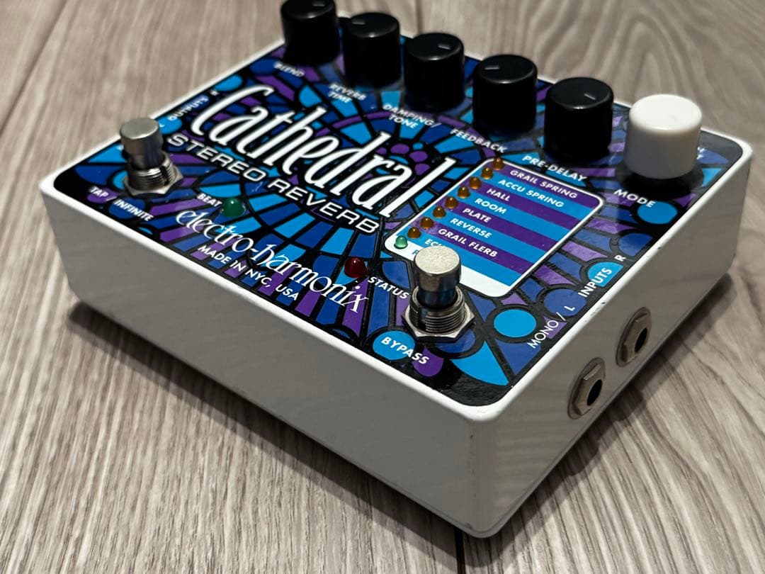 Electro Harmonix Cathedral ステレオリバーブ
