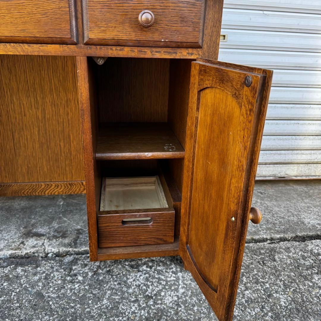 アンティーク品✨葉山ガーデン ドレッサー 片袖ドレッサー 木製 鏡台 インテリア