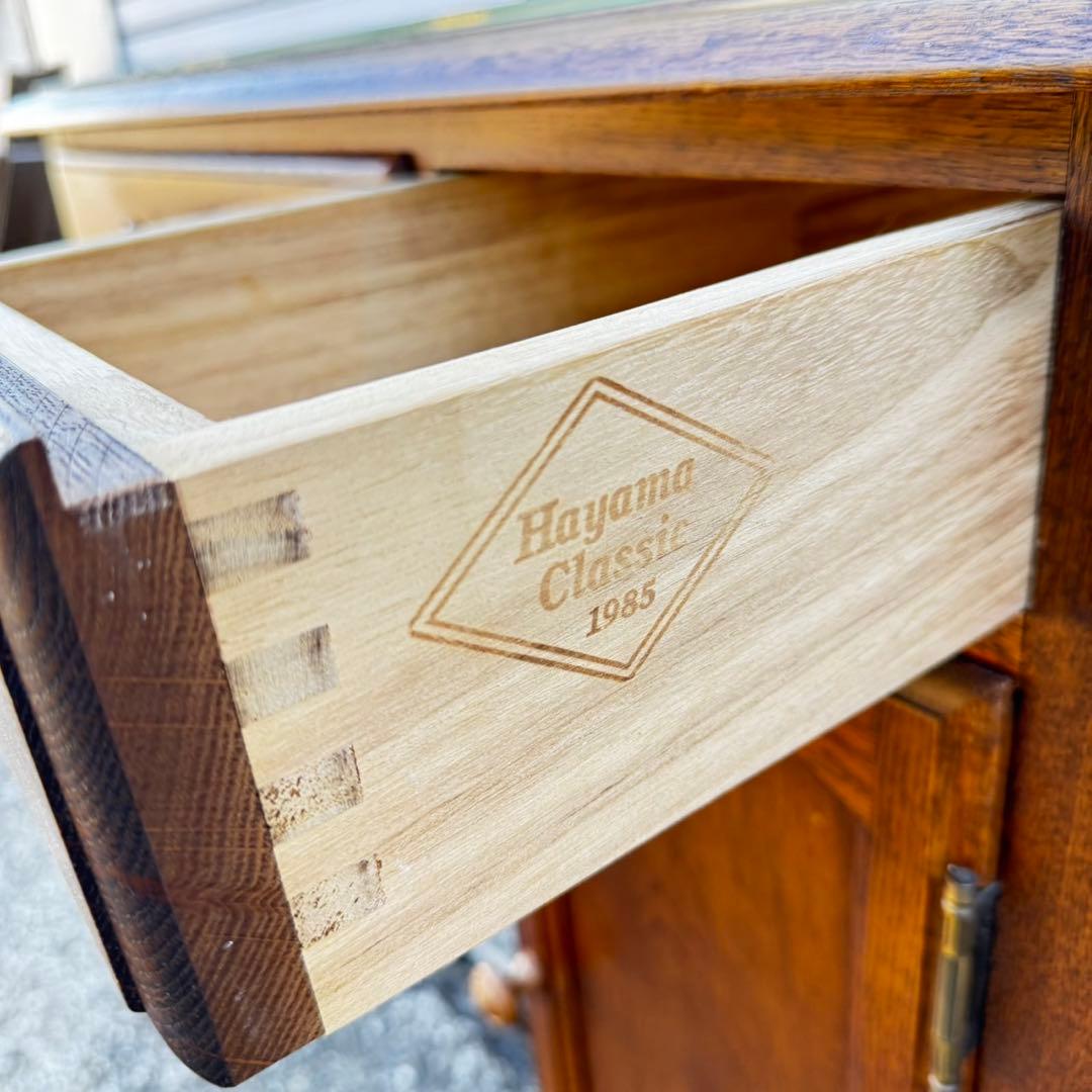 アンティーク品✨葉山ガーデン ドレッサー 片袖ドレッサー 木製 鏡台 インテリア