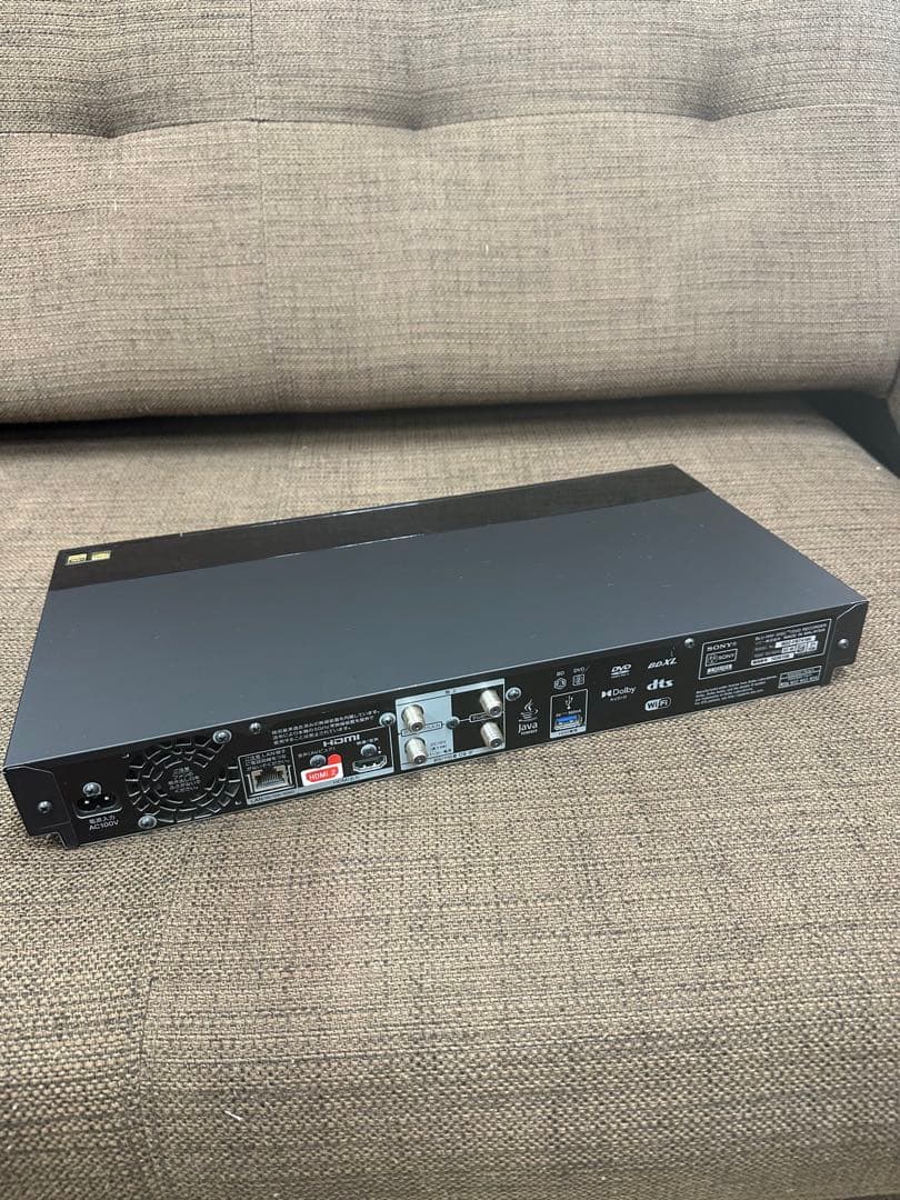 ⑧ SONY BDZ-FBT4100 HDD 4TB 4Kブルーレイレコーダー