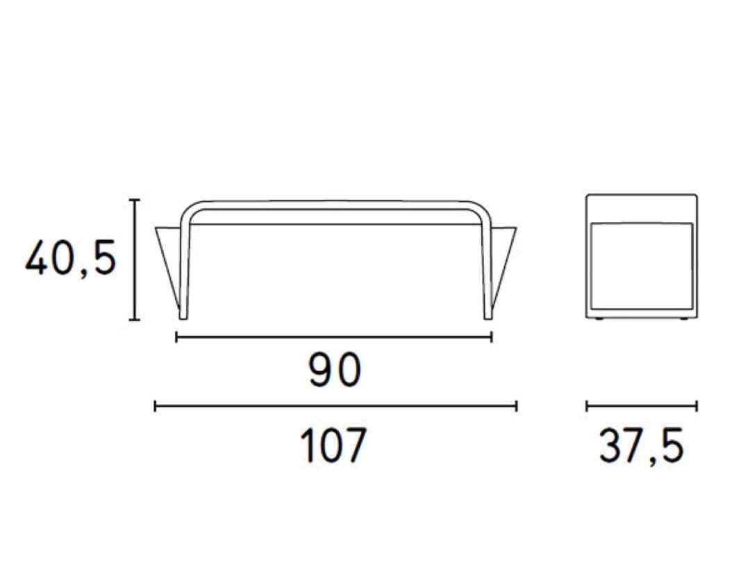 Calligaris カリガリス ベンチ SHAPE シェイプ チェア レザー