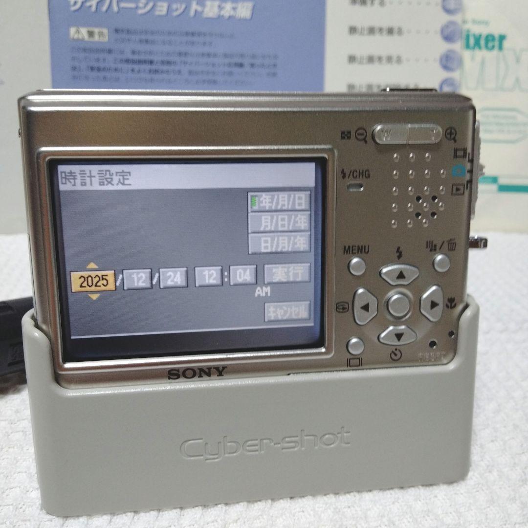 【美品完動品】SONY Cyber-shot DSC-T1 コンデジ 動作確認済