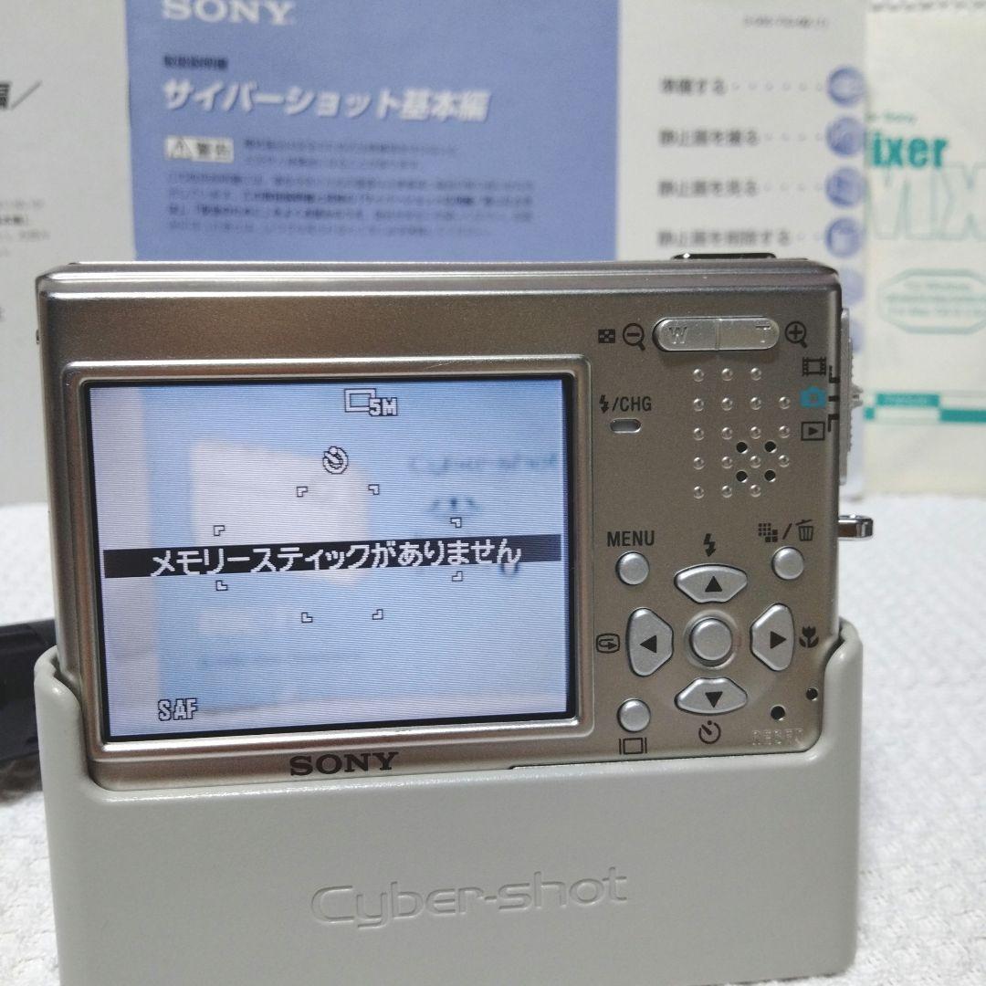 【美品完動品】SONY Cyber-shot DSC-T1 コンデジ 動作確認済