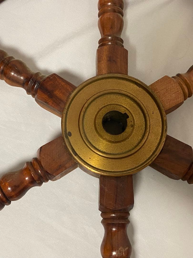 2671❣️ 舵輪（船の舵）ハンドル 船舵 操舵輪 ラット