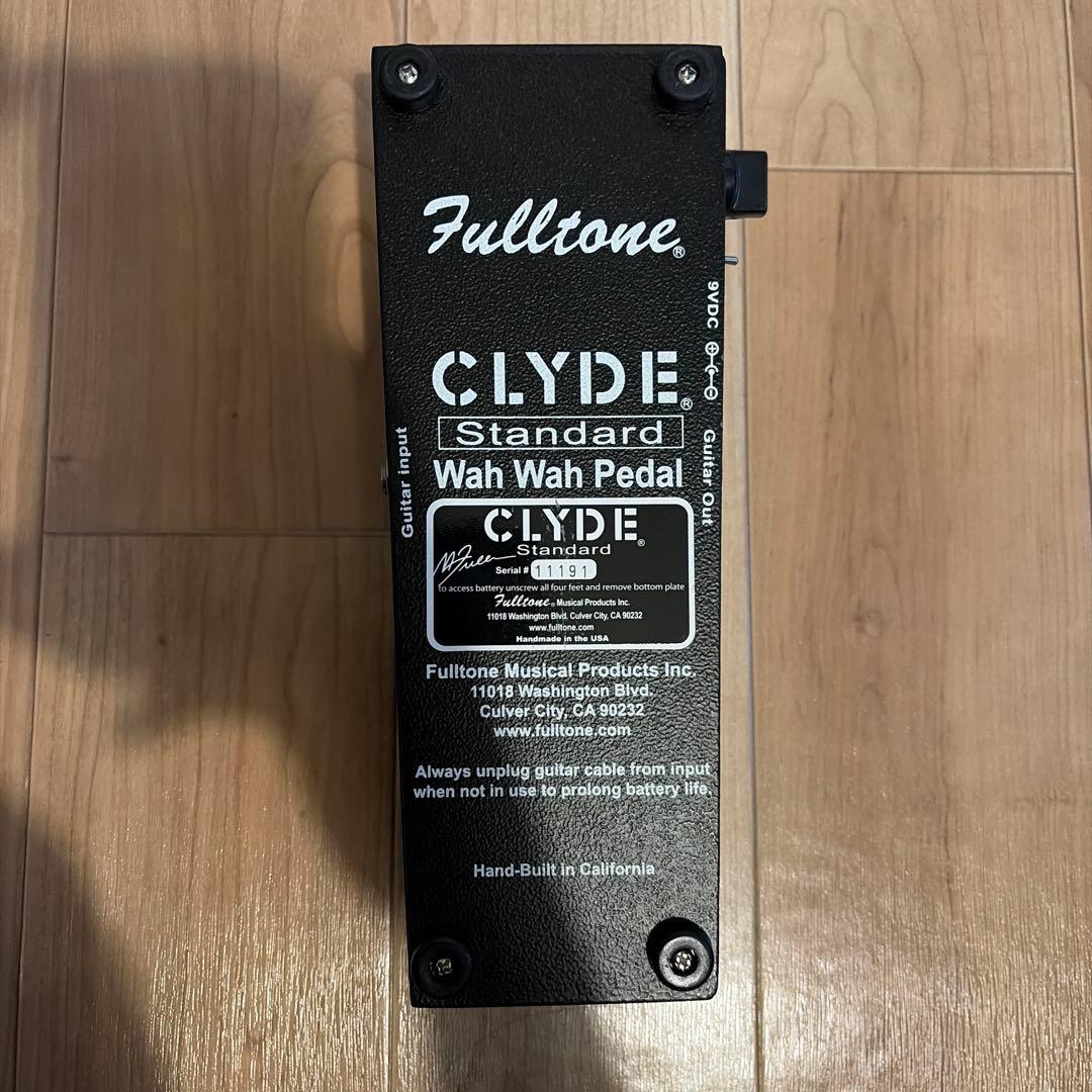 ギター Fulltone CLYDE standard Wah