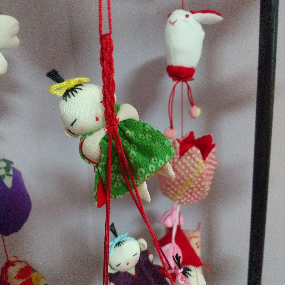 ちりめん細工 吊るし飾り かごめかごめ