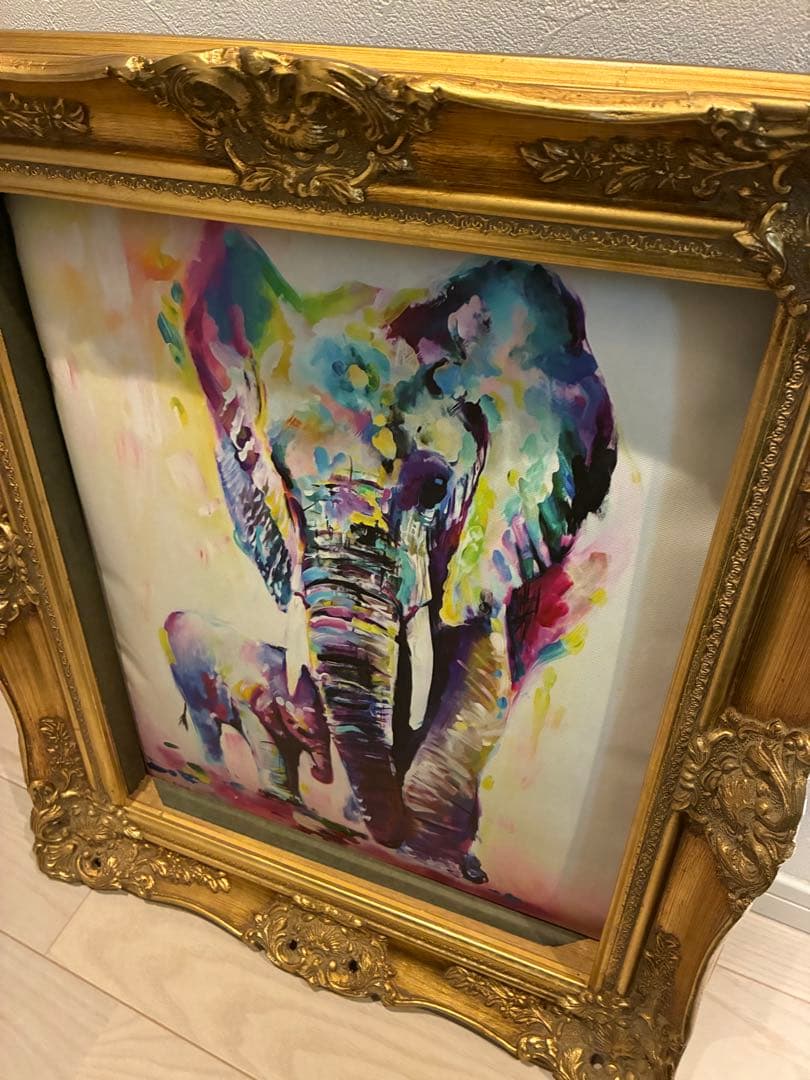 額のみ　ゴールド額縁　ビンテージ　アンティーク