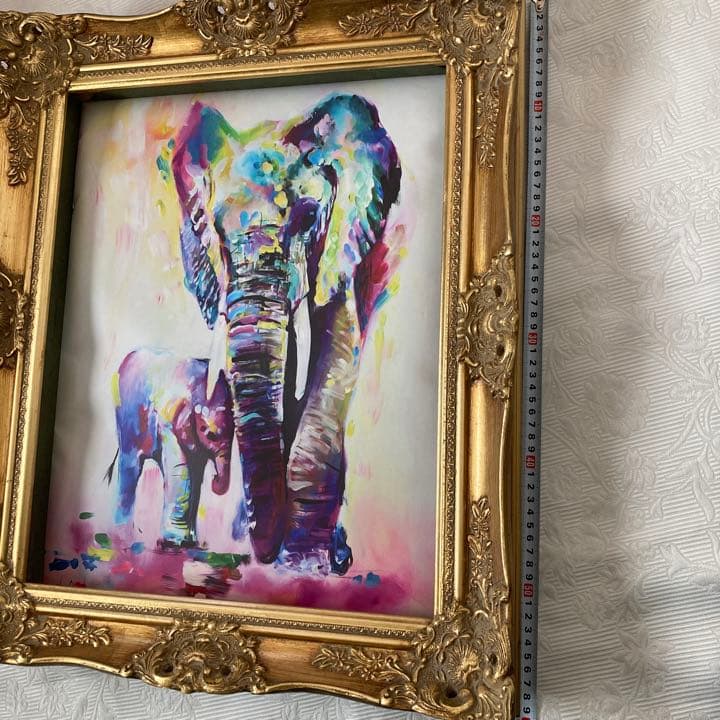 額のみ　ゴールド額縁　ビンテージ　アンティーク