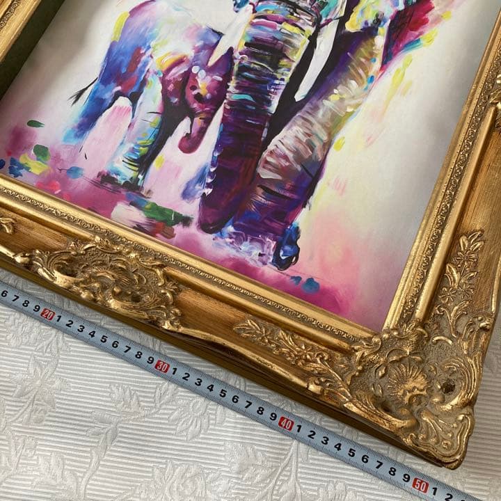 額のみ　ゴールド額縁　ビンテージ　アンティーク