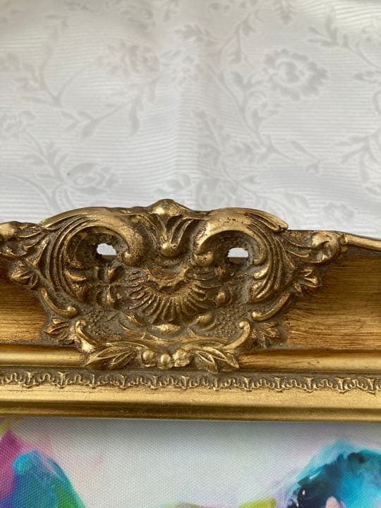 額のみ　ゴールド額縁　ビンテージ　アンティーク