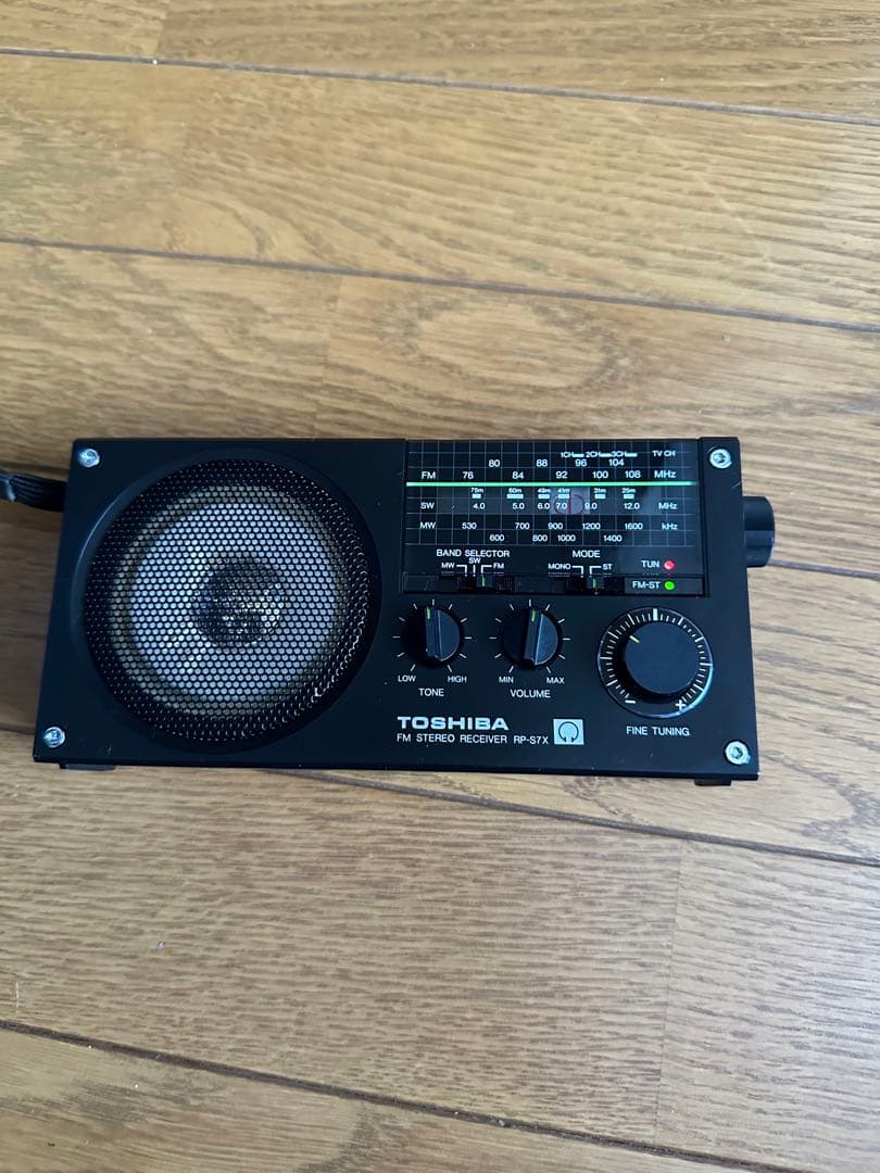 東芝 ラジオ RP-S7X 昭和 レトロ