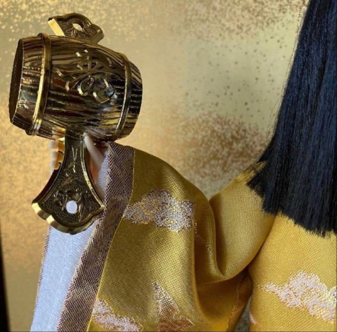 五月人形 夢わらべ 嘉房作 陶器 ガラスケース付 高33cm 端午の節句 美品