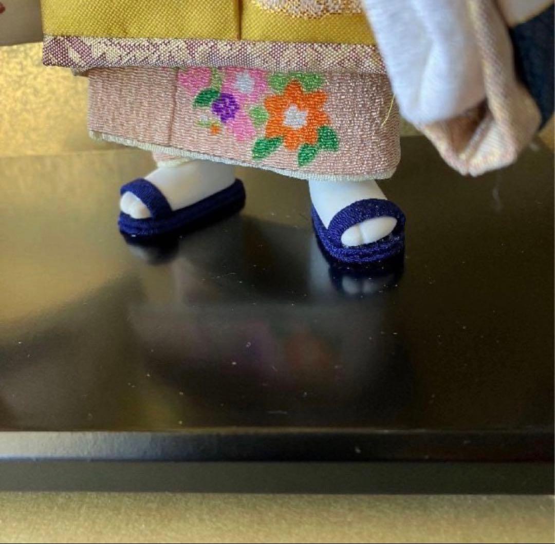 五月人形 夢わらべ 嘉房作 陶器 ガラスケース付 高33cm 端午の節句 美品