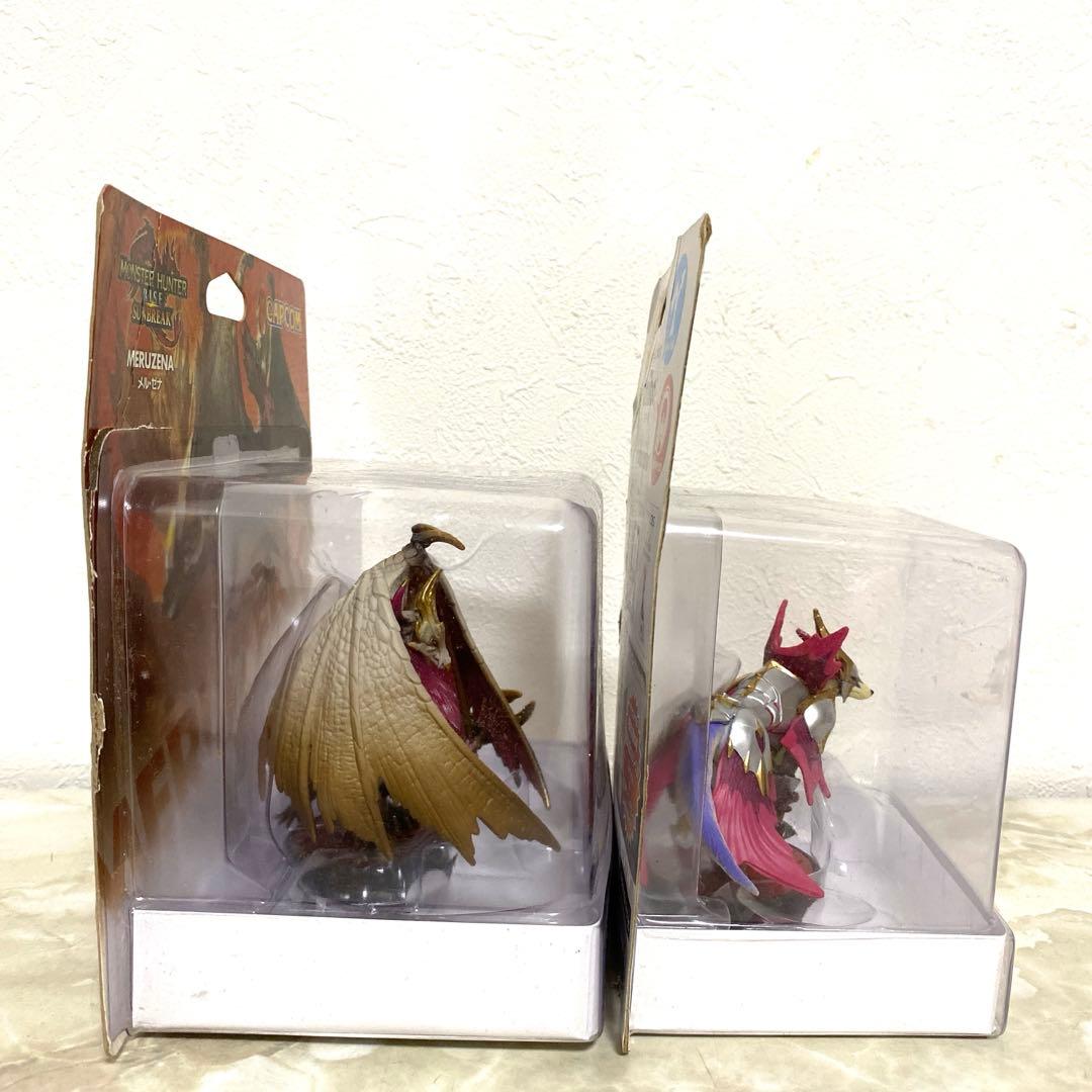 新品未開封 モンハン amiibo 2体セット メルゼナ オトモガルク m2