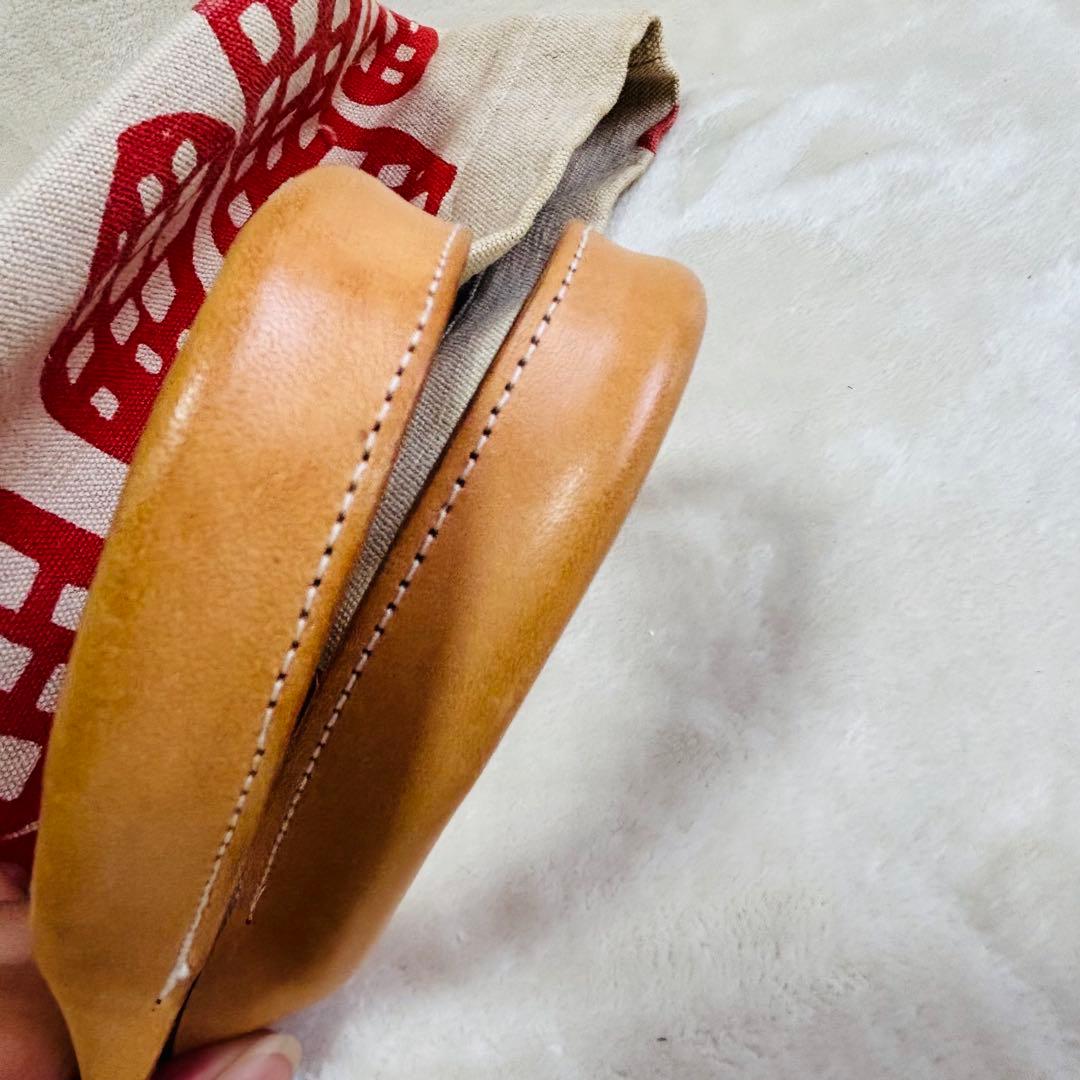 atelier か猫 幌バッグ ピーナツ柄　横長