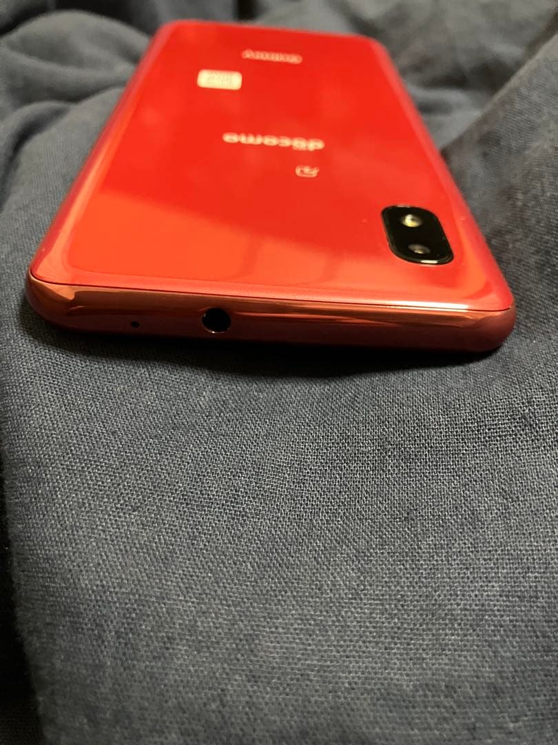 Galaxy A21スマートフォン レッド