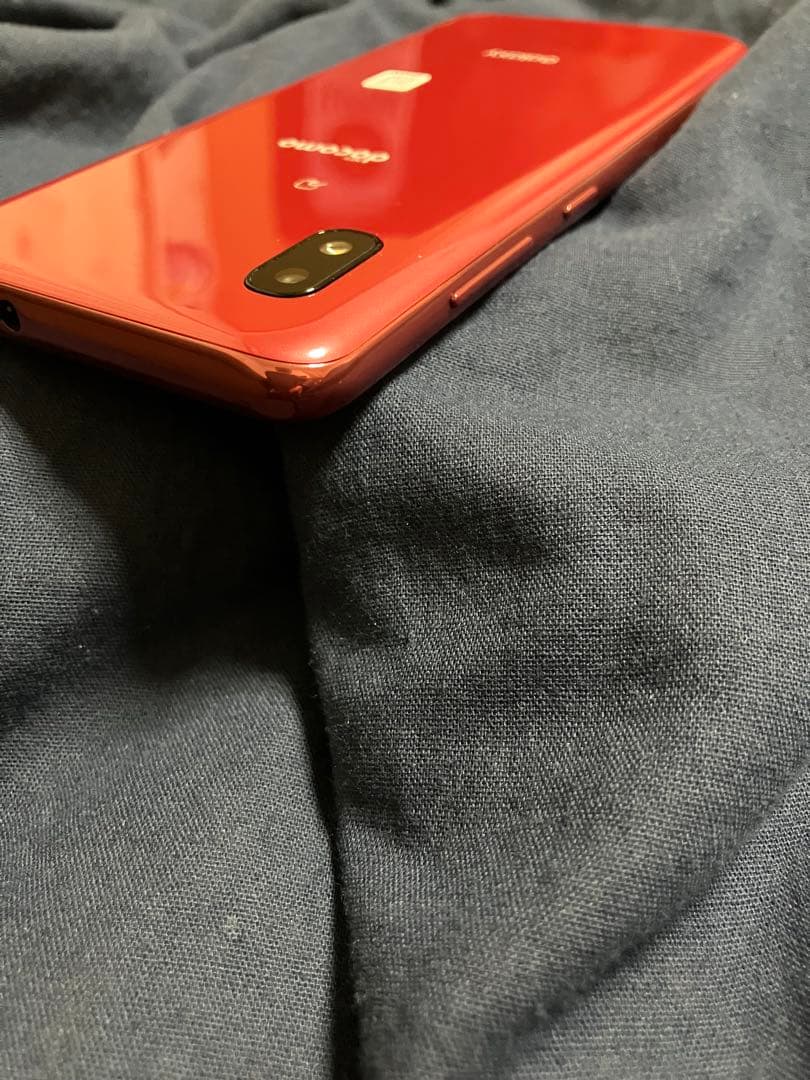 Galaxy A21スマートフォン レッド