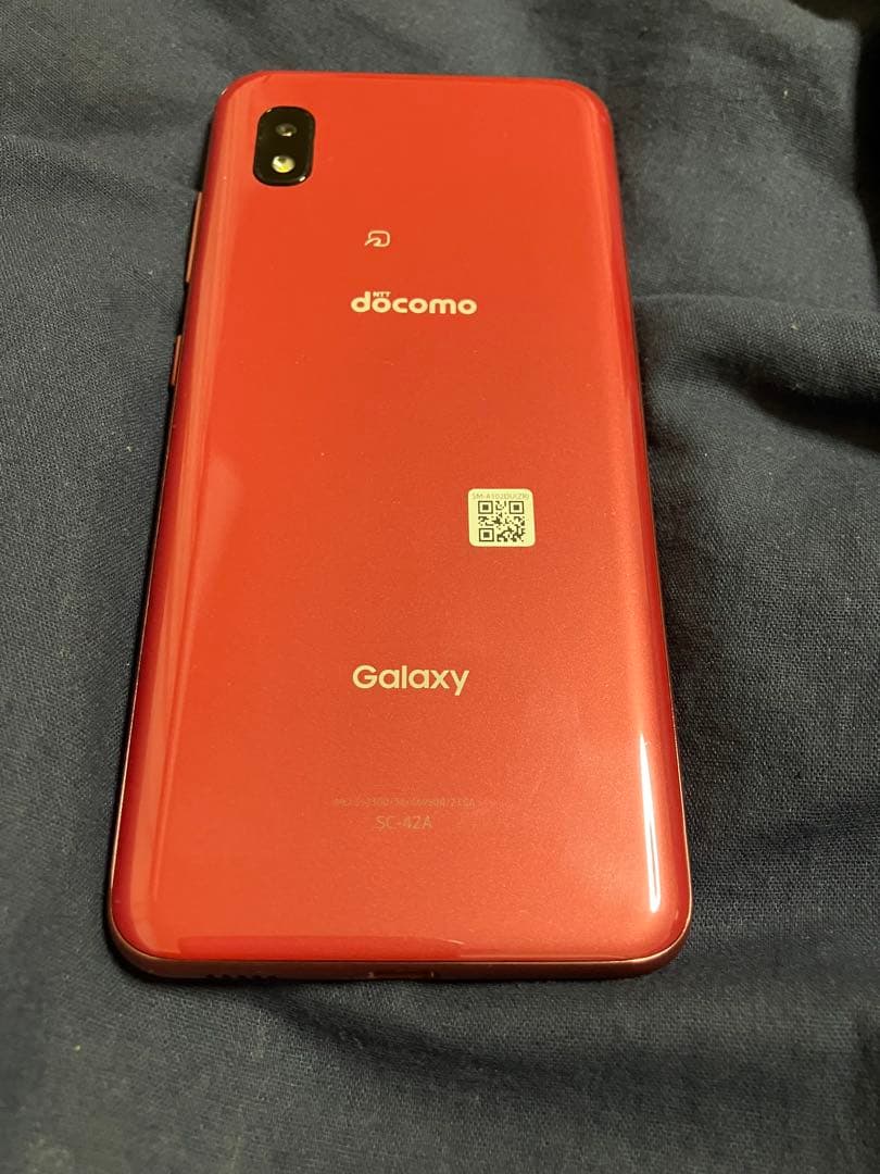 Galaxy A21スマートフォン レッド
