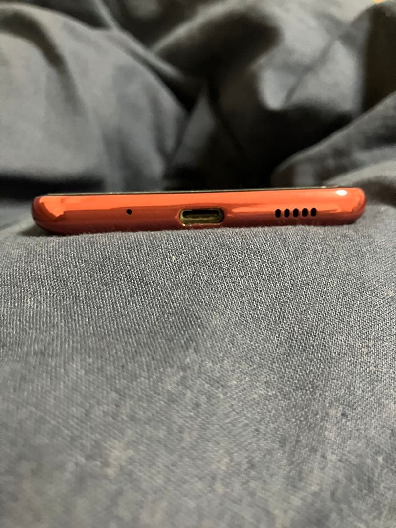 Galaxy A21スマートフォン レッド