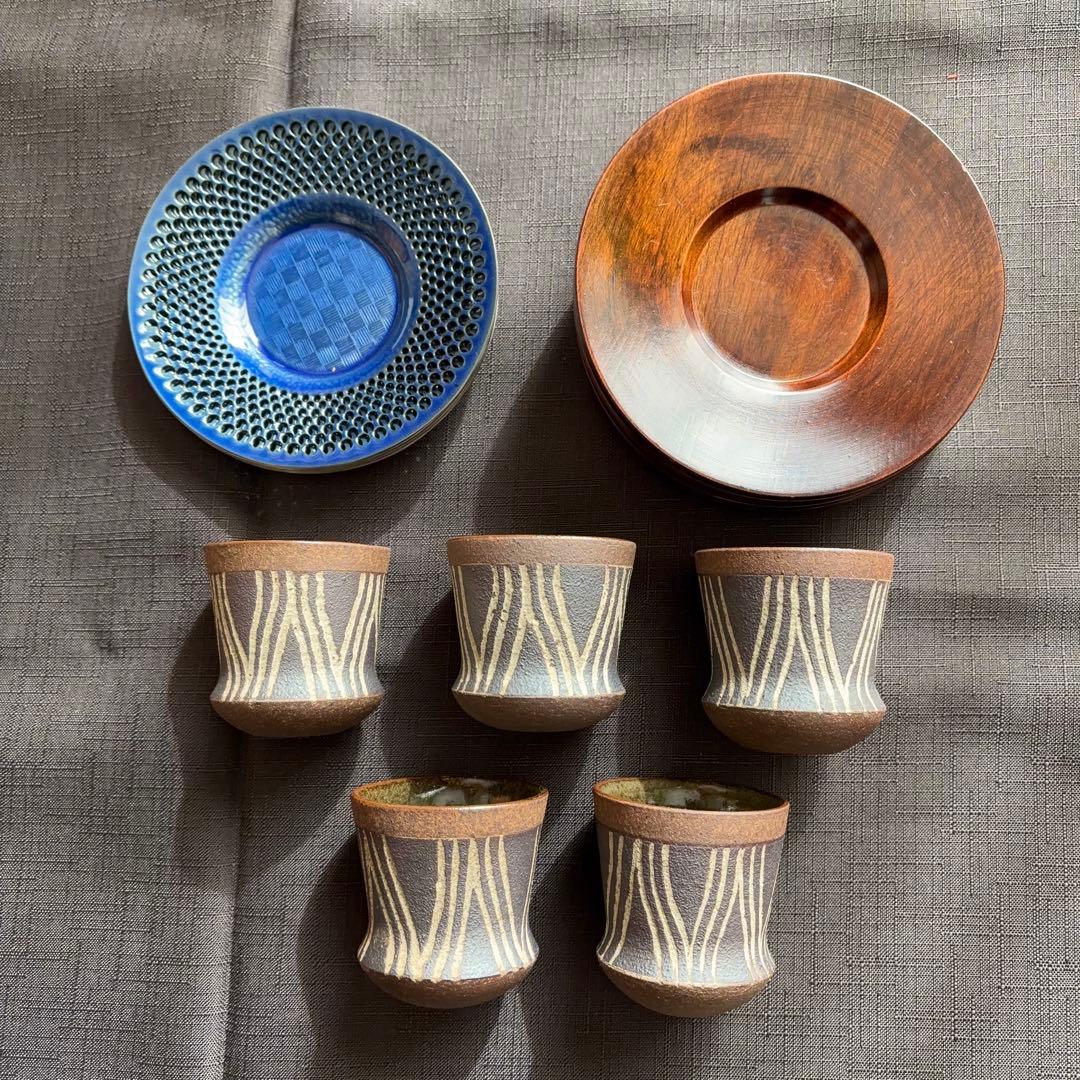【yoshirin さま専用】象彦ゲストプレート他9点　茶器15点　おまとめ