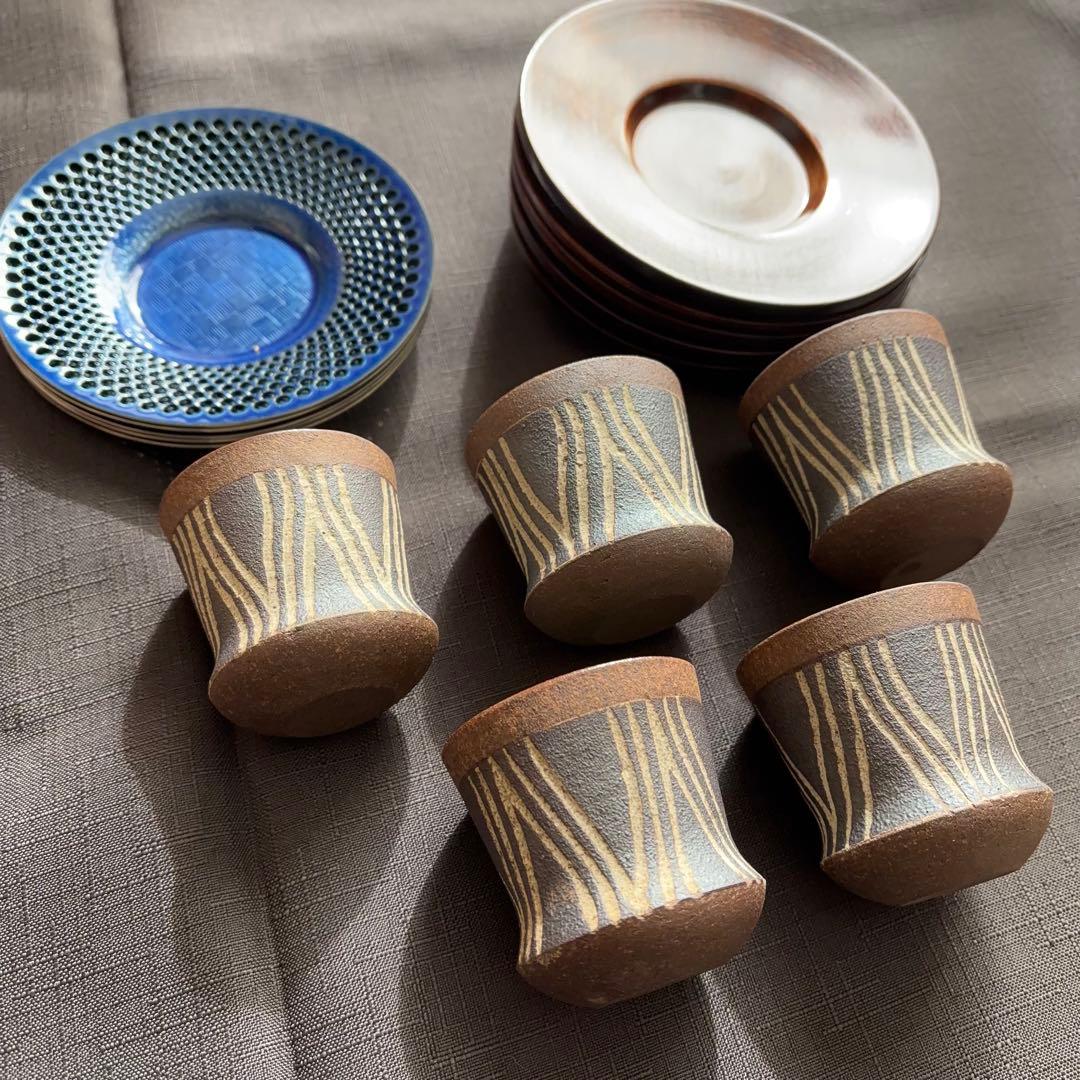 【yoshirin さま専用】象彦ゲストプレート他9点　茶器15点　おまとめ