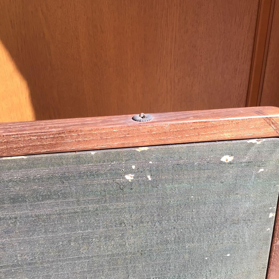 竹内栖鳳「提灯図」たけうちせいほう　日本画　額縁入り