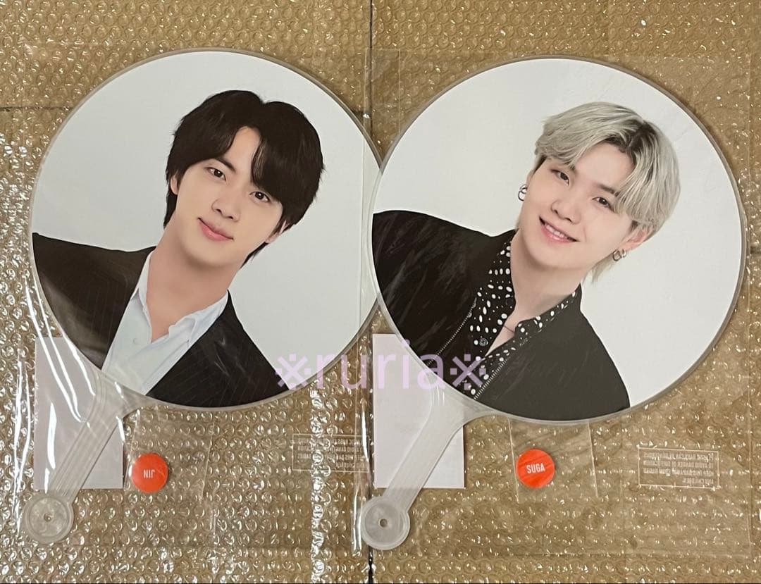 BTS PTD うちわ ジン ユンギ ジミン テヒョン ジョングク ５枚 未開封