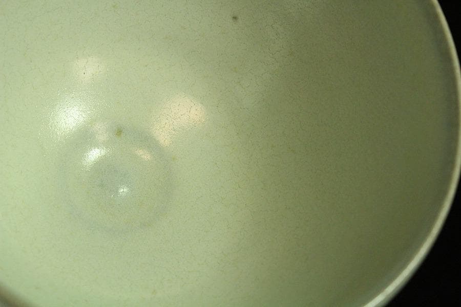 茶道具 西川実造 淙茶碗 共布 共箱 京焼 和食器(K-YC486)