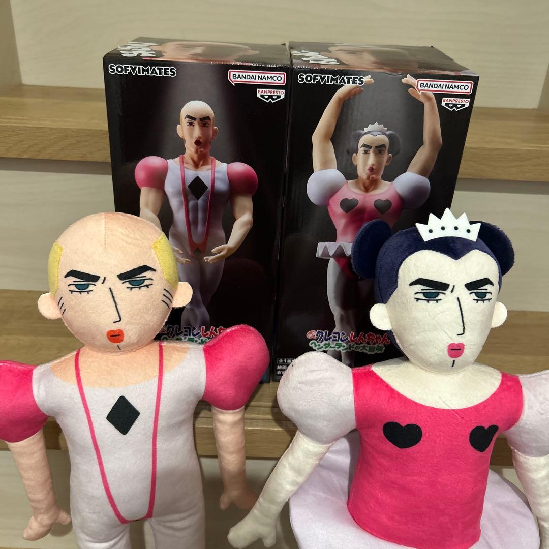 ヘンダーランドの大冒険 マカオとジョマ　フィギュア　big ぬいぐるみ