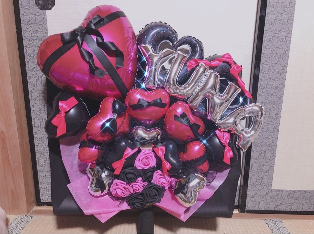 バルーンギフト　バルーンブーケ　卒業　生誕祭　花束　推し活