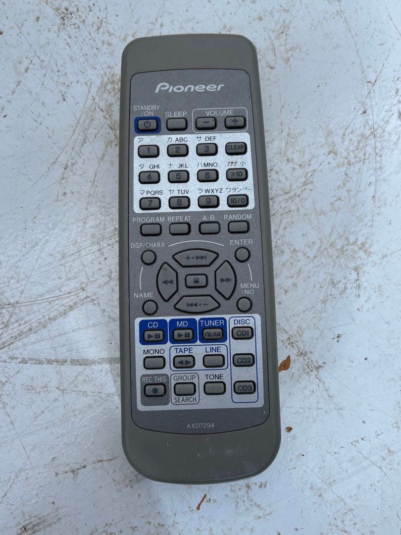 Pioneer CD/MD ミニコンポ FILL XR-RS77/S-RS77