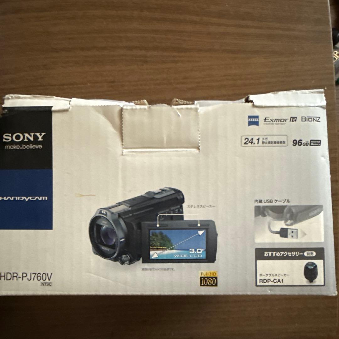 SONY HDR-PJ760V ビデオカメラ 本体